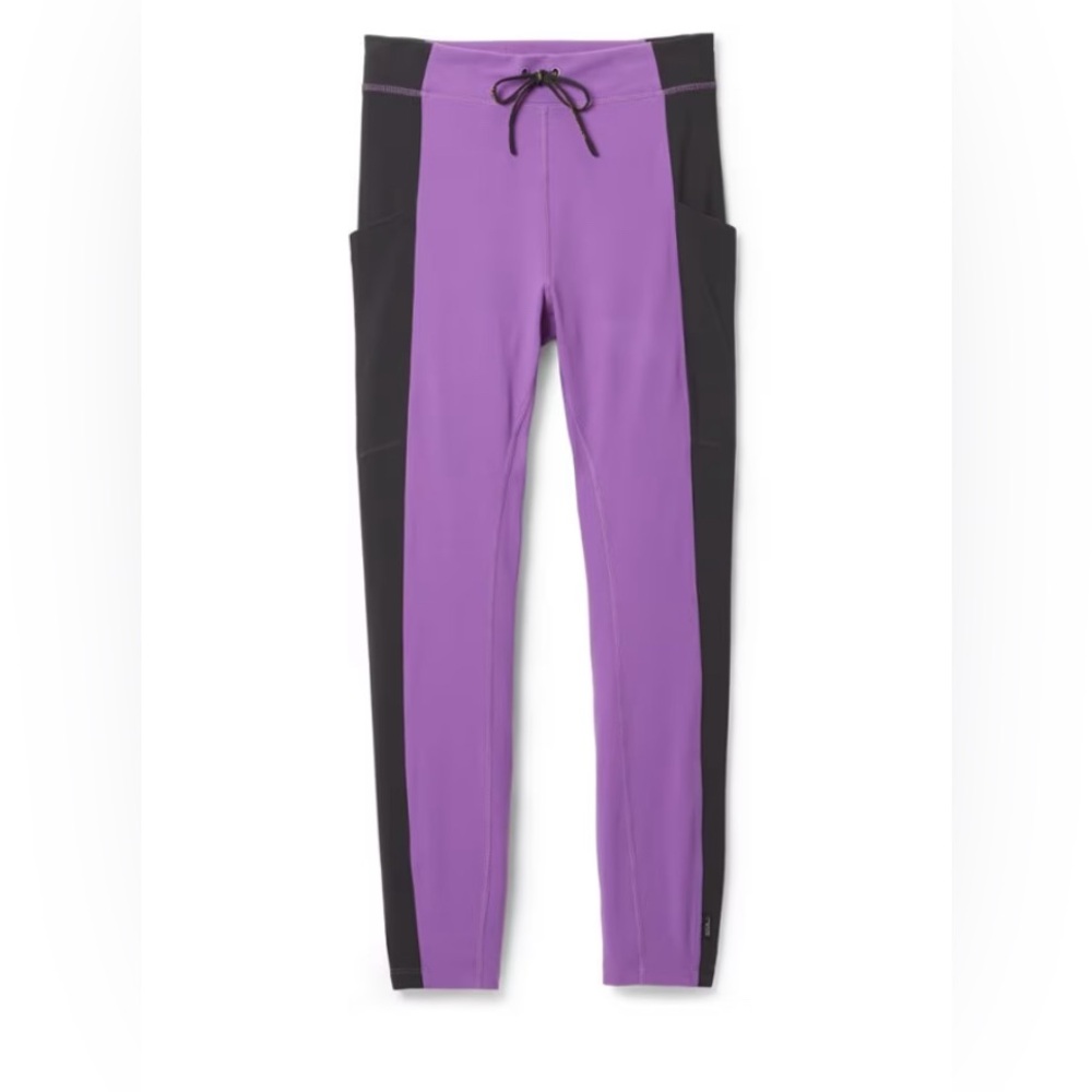 X-Small Purple/Black REI Co-Op Leggings